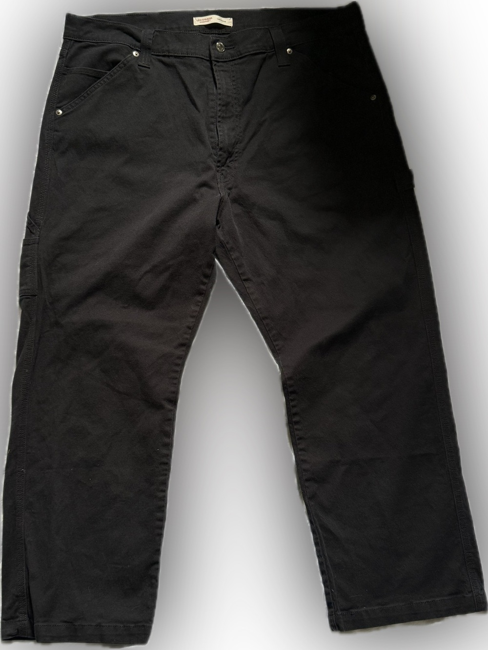 Signature by Levi Strauss & Co. Men’s Black Carpenter Pants 40x30